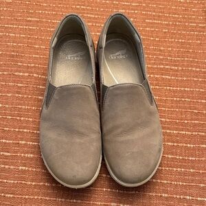 Dansko Women’s Slip-On Loafers in Gray